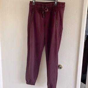 Athleta Maroon Joggers